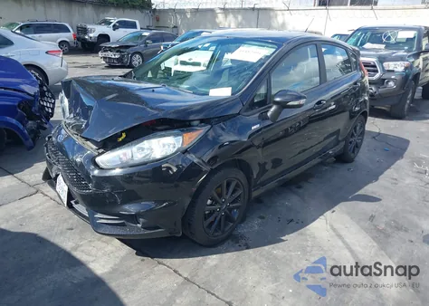 2019 Ford Fiesta St Line из США, поврежденный, VIN 3FADP4DJ3KM152786
